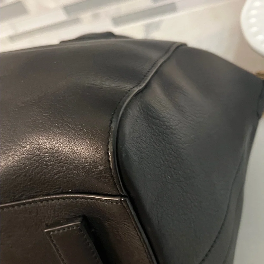 Givenchy Antigona Black Leather Satchel - large